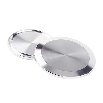 WZ 304 316L roestvrij staal Sanitair Tri Clamp Tube Lid Einddop Blind Plate Clamp Solid Blind Ferrule