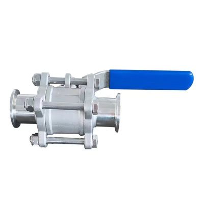 ISO9001 gecertificeerd sanitair roestvrij staal 304/316L Tri Clamp Ball Valve voor water