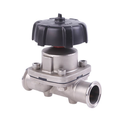 Stainless Steel 316L Split Diaphragm Sheet Diaphragma Valve voor de farmaceutische industrie