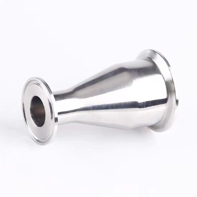 2" Tube OD tot 1-1/2" Tube OD Tri-Clamp Sanitaire Fitting Reducer in SS 304 316 materiaal
