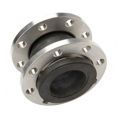 Ronde kopcode Roestvrij staal 304/316L Flans, ductiel, gietijzer, flexibel rubberen uitbreidingsgewricht
