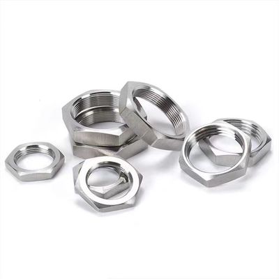 1/4''-4.0' NPT BSP BSPT WZ SS 201 304 316 Kleine ronde draad Hexagon Dunne notenwortel