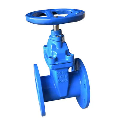 DN150 Waterflenspoortklep PN16 gietijzeren standaard met roestvrij staal 301/304/316
