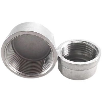 Op maat gemaakte ondersteuning ODM Round End Plug Pipe Fittings voor WZSS 201 304 316 NPT BSP Threaded
