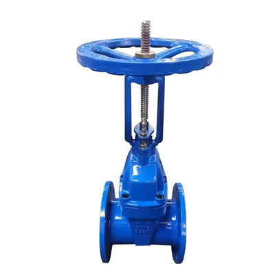 DN150 Waterflenspoortklep PN16 gietijzeren standaard met roestvrij staal 301/304/316