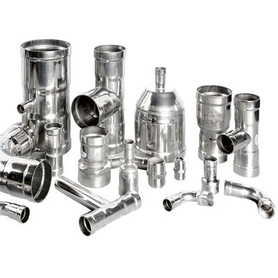 Ronde kopcode roestvrij staal 304/316L Pro Press Fittings voor loodgietersysteem