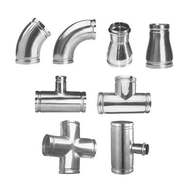 Ronde kopcode roestvrij staal 304/316L Pro Press Fittings voor loodgietersysteem