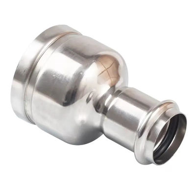 Ronde kopcode roestvrij staal 304/316L Pro Press Fittings voor loodgietersysteem