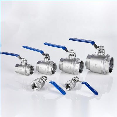 1.0''-6.0" Port Grootte Spiegel Gepolijst roestvrij staal draad Ball Valve Voor Water