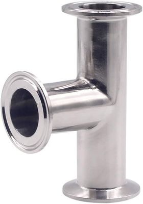 6" lange sanitaire spoelbuis met klempunten van roestvrij staal 304 naadloze ronde buizen
