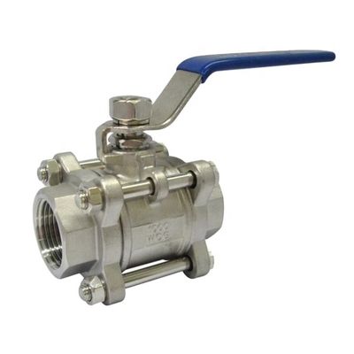 1.0''-6.0" Port Grootte Spiegel Gepolijst roestvrij staal draad Ball Valve Voor Water