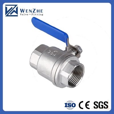 1.0''-6.0" Port Grootte Spiegel Gepolijst roestvrij staal draad Ball Valve Voor Water