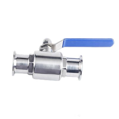 ''-8'' Standaard roestvrij staal Ss 304 316 Sanitair tri-clamp balklep met ontwerp