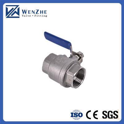 1.0''-6.0" Port Grootte Spiegel Gepolijst roestvrij staal draad Ball Valve Voor Water