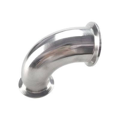 DN20-DN300 Sanitair roestvrij staal 304/316 Tri-clamp 90 graden elleboog en langdurig
