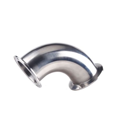 DN20-DN300 Sanitair roestvrij staal 304/316 Tri-clamp 90 graden elleboog en langdurig