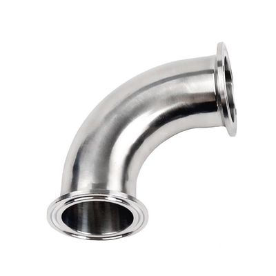 DN20-DN300 Sanitair roestvrij staal 304/316 Tri-clamp 90 graden elleboog en langdurig