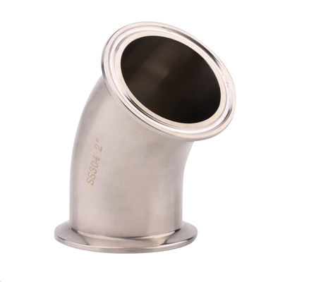 "Tri Clamp Sanitaire Pipe Fitting 90 Grade Elbow Roestvrij Staal 2" Tube OD Wenzhe