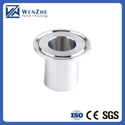 Gepersonaliseerde sanitaire vrouwelijke draadpijp die past bij 2,5 inch TRI CLAMP OD 77mm Ferrule