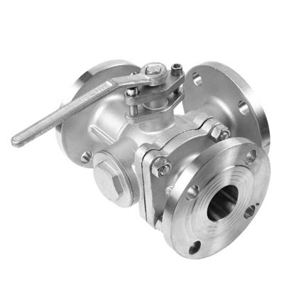 Standaard roestvrij staal Ss 304 316 Flange Ball Valve Valve Design
