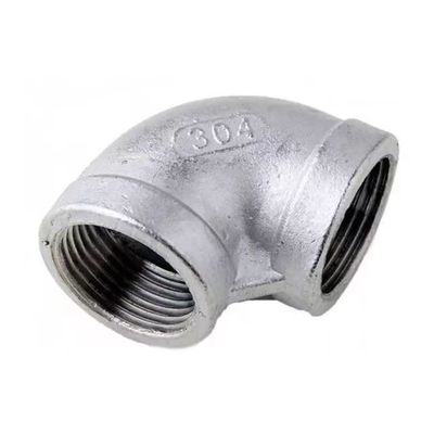 Roestvrij staal 201 304 Pipe Fitting 90 graden Elbow met gelijke vrouwelijke verbinding