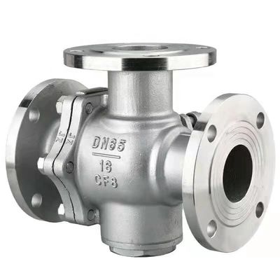 Standaard roestvrij staal Ss 304 316 Flange Ball Valve Valve Design