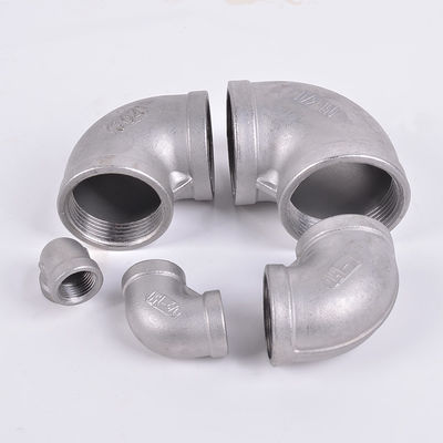 Roestvrij staal 201 304 Pipe Fitting 90 graden Elbow met gelijke vrouwelijke verbinding