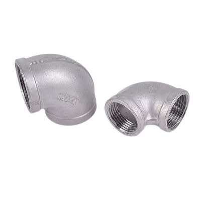 Roestvrij staal 201 304 Pipe Fitting 90 graden Elbow met gelijke vrouwelijke verbinding