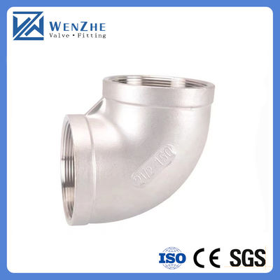 Roestvrij staal 201 304 Pipe Fitting 90 graden Elbow met gelijke vrouwelijke verbinding