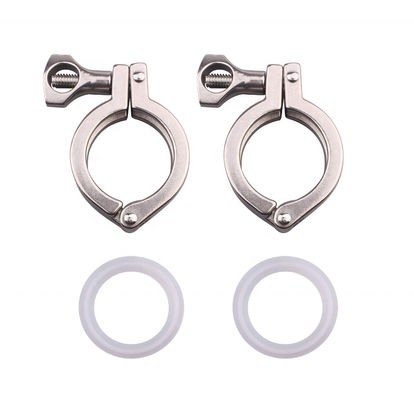 304 roestvrij staal single pin heavy duty tri clamp met vrouwelijke draad van Wenzhe
