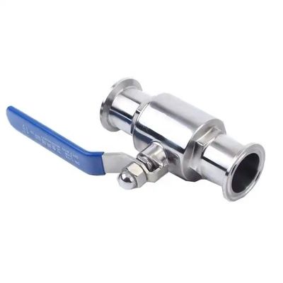 OEM-ondersteuning SS304 1/4''-4.0'' Homebrew Tri-Clamp Ball Valve Sanitaire klep van roestvrij staal