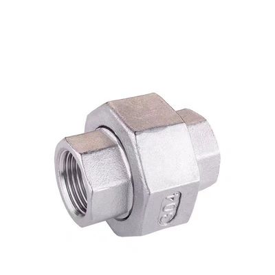 Vrouwelijke verbinding roestvrij staal 304 gietpijp fitting Unie 3/4 "NPT x 3/4" NPT adapter