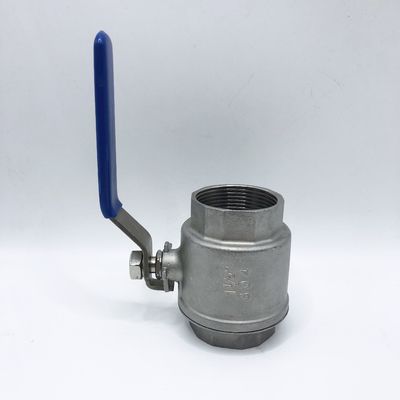 Industriële roestvrijstalen zwevende kogelklep handmatige werking carrosserie materiaal SS201/SS304