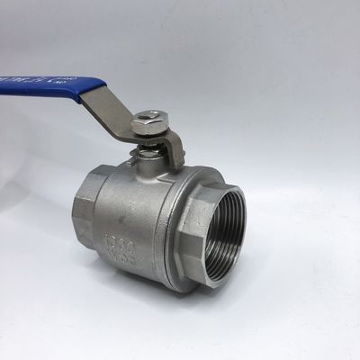 Industriële roestvrijstalen zwevende kogelklep handmatige werking carrosserie materiaal SS201/SS304
