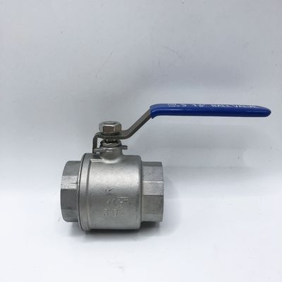 Industriële roestvrijstalen zwevende kogelklep handmatige werking carrosserie materiaal SS201/SS304