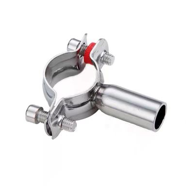 WZ Sanitaire SS 304 316 Single Pin Clamp Tri Clamp Fittings Pipe Hanger Pipe Holder 1/8"--4