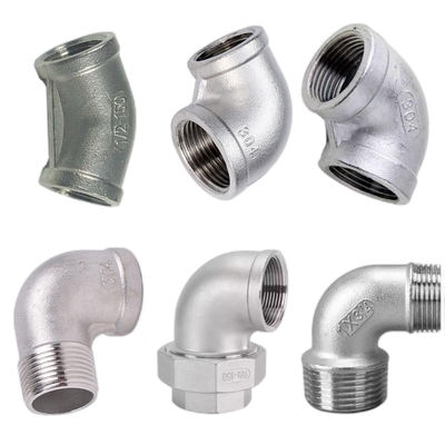 1/2 "Tee Vrouwelijke NPT T-vormige 3 Way Cast Pipe Fitting OEM Support Roestvrij staal 304