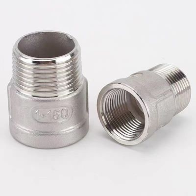 1'-8'' roestvrijstalen buizen bevestiging Reductie Adapter 1/8" NPT Man X 1/4" NPT Vrouw