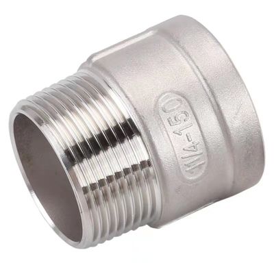 1'-8'' roestvrijstalen buizen bevestiging Reductie Adapter 1/8" NPT Man X 1/4" NPT Vrouw