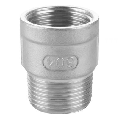 1'-8'' roestvrijstalen buizen bevestiging Reductie Adapter 1/8" NPT Man X 1/4" NPT Vrouw