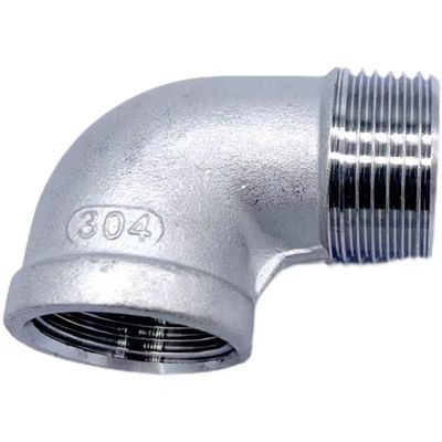 Roestvrij staal 301/304/316 90 graden Street Elbow 1/2 " NPT Vrouwelijk x 1/2 " NPT Man