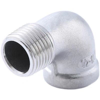 Roestvrij staal 301/304/316 90 graden Street Elbow 1/2 " NPT Vrouwelijk x 1/2 " NPT Man