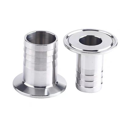 Zilver WZ Hydraulisch 304 316 roestvrij staal snelle slang connector Ferrule DIN ASME 3A