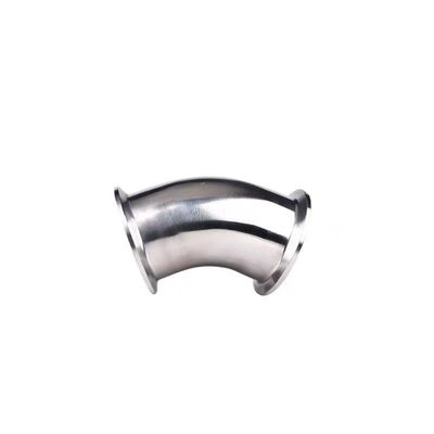Sanitaire 90 graden 45 graden 2" Tri Clamp Elbow Casting SS304 316L Food Grade TC Clamped