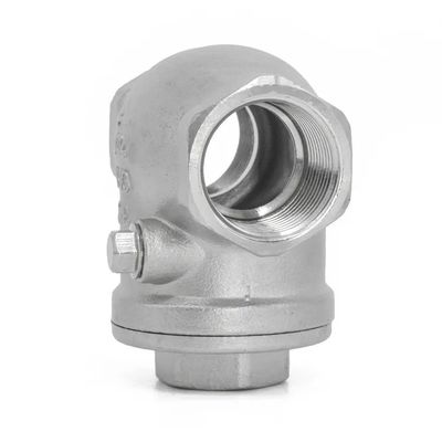Cylindrische kopcode 316 roestvrij staal 201 304 controleventiel Npt Bsp draad veerbelasting