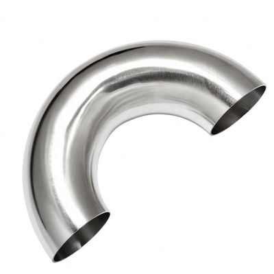 Spiegeloppervlak 180 graden Pipe Elbow voor de productie van bier in sanitair roestvrij staal