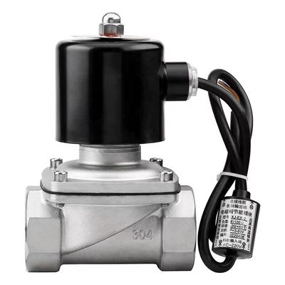 Standaard roestvrij staal 304 316L Normaal gesloten elektrisch diafragma-type magnetoventil