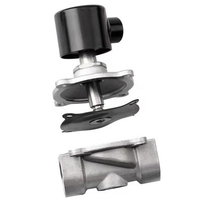 Standaard roestvrij staal 304 316L Normaal gesloten elektrisch diafragma-type magnetoventil