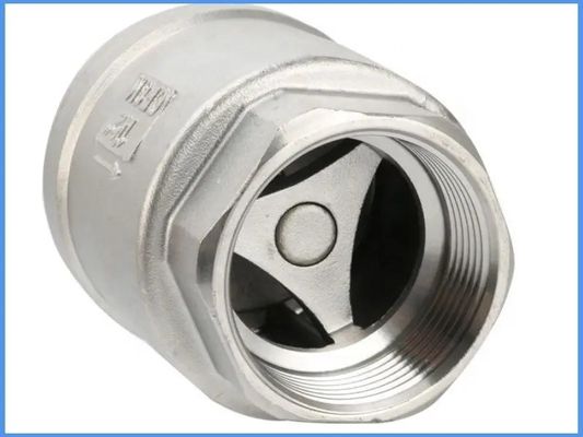 H12W-16P Verticale veercontrole klep voor aangepaste multi-size roestvrijstalen draadpoort