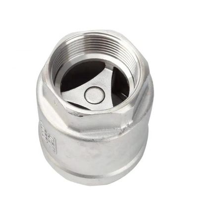 H12W-16P Verticale veercontrole klep voor aangepaste multi-size roestvrijstalen draadpoort